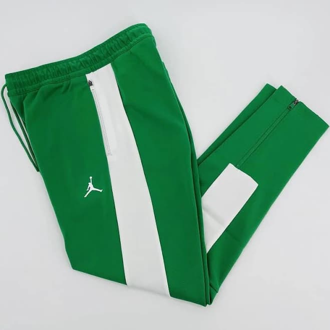 Nike Track Pants Womens Medium Green Air Jordan Jumpman Cn5366-377