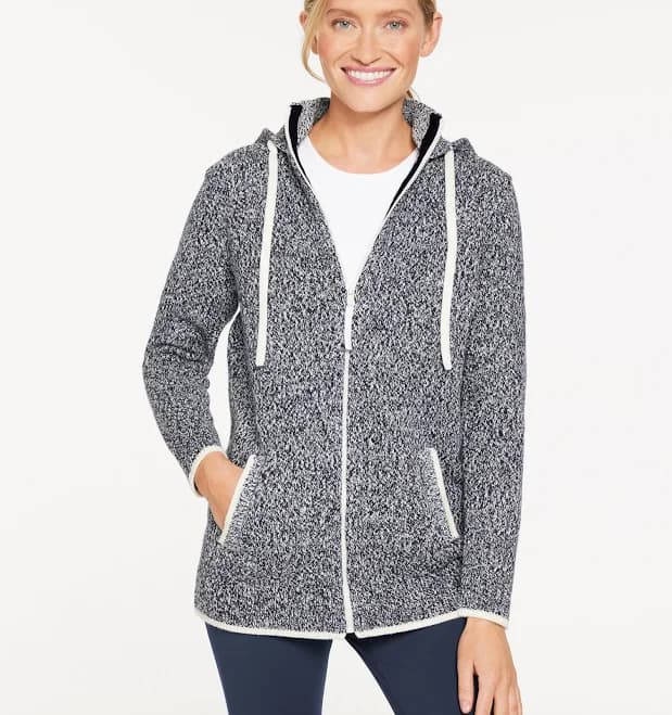 Women's talbots Hooded Sweater