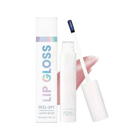 Lip Peel Off Stain, Waterproof Tear Off Lip Gloss, Long Lasting Color Lock Lip Tint, Nourishing Transfer Resistant Lip Color, 4ml Lip Gloss