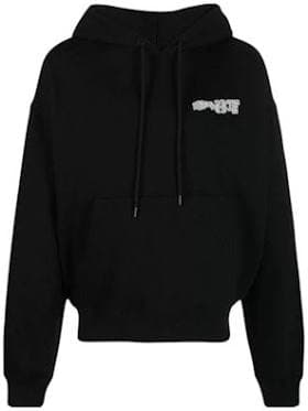 Off-White Black Carlos Arrow Over Hoodie