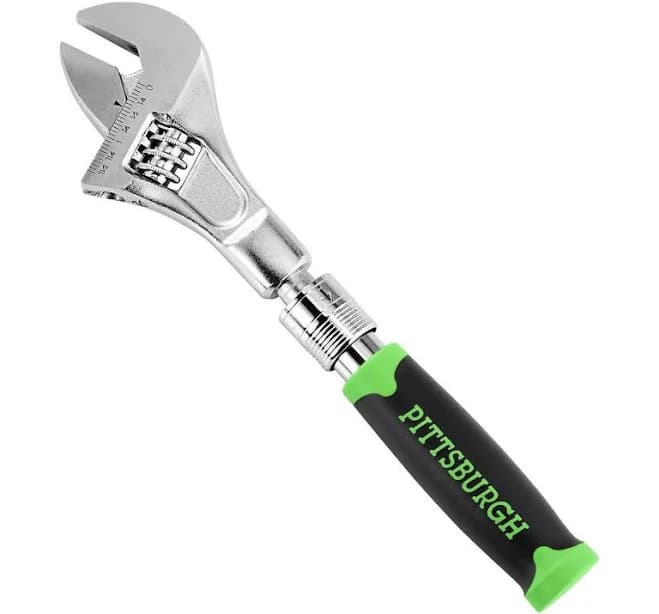 Pittsburgh Extendable Adjustable Wrench 70778