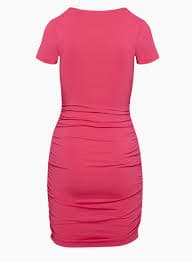 Contour Ruched Mini Dress | Aritzia INTL