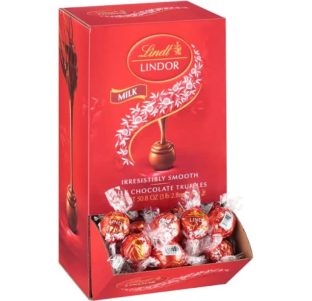 Lindt Lindor Milk Chocolate Truffles