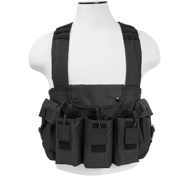 Vism Tactical Universal Chest Rig Airsoft Magazine Vest By Ncstar