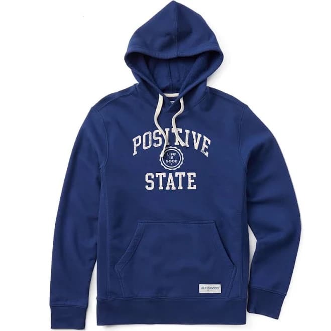 Life Is Good Men's Positive State Fleece Hoodie
