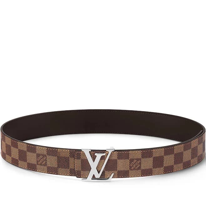 Louis Vuitton LV Initiales Reversible Damier Ebene Belt