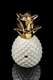 Art of Smoke Gilded Pineapple Ceramic Hand Pipe and Dish – Up In Smoke America