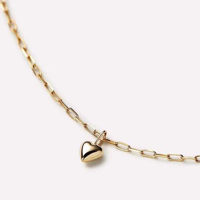 Ana Luisa Paperclip Heart Necklace