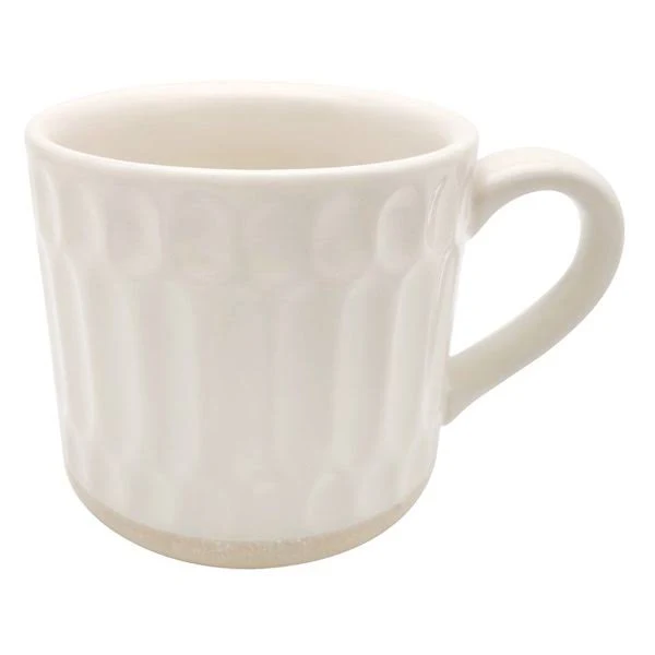 At Home Textured Neutral Taupe Mug
