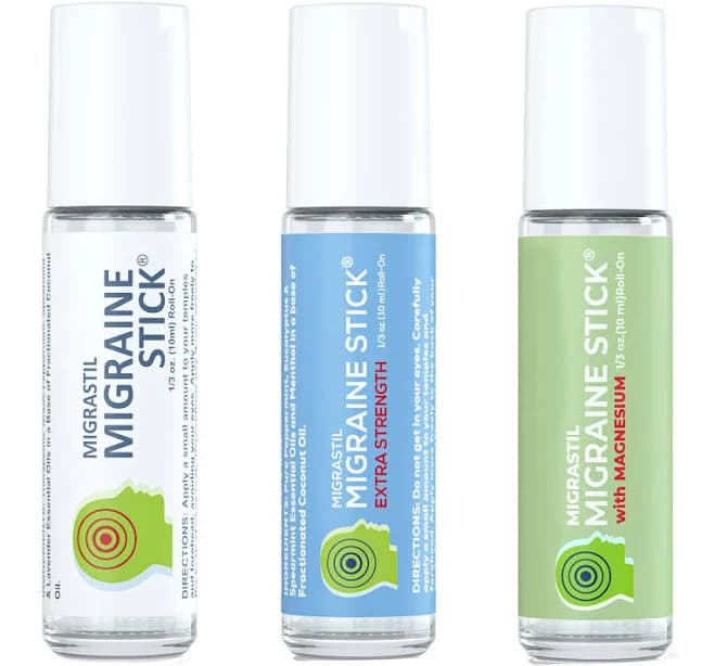 Migraine Stick Super Bundle with Original, Extra Strength, and Magnesium Migraine Sticks