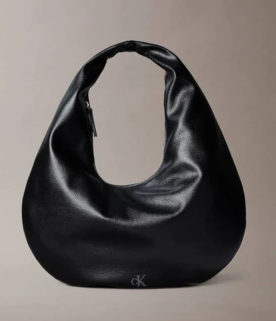Calvin Klein Women's Pebble Grain Crescent Shoulder Bag