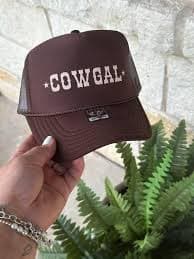 COWGAL Trucker Hat – The Feathered Leopard