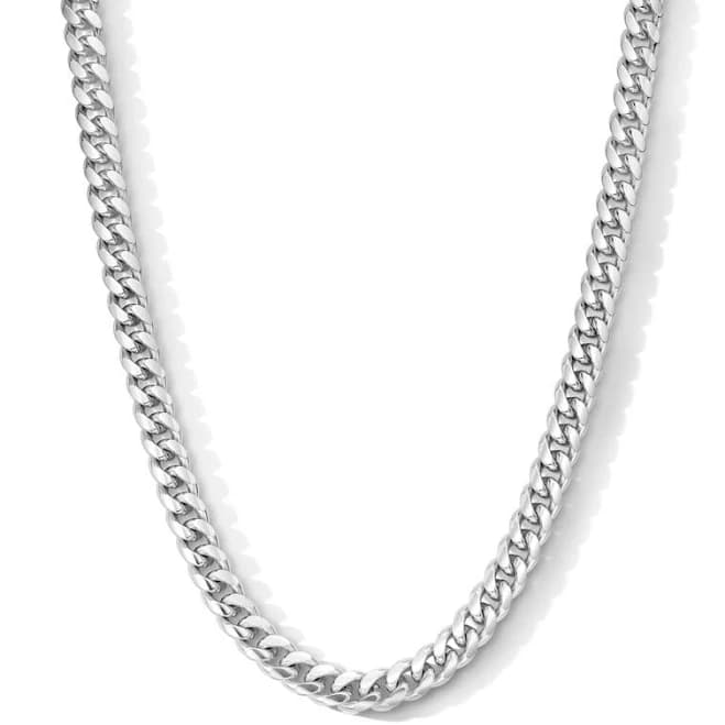 925 Sterling Silver Miami Cuban Chain Necklace