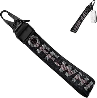 Car Key Chain, Webbing Keychain Wrist Strap, Car Key Accessories, Wallets, Jeans Trendy Letter Pendants