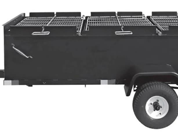3 Pit BBQ Trailer
