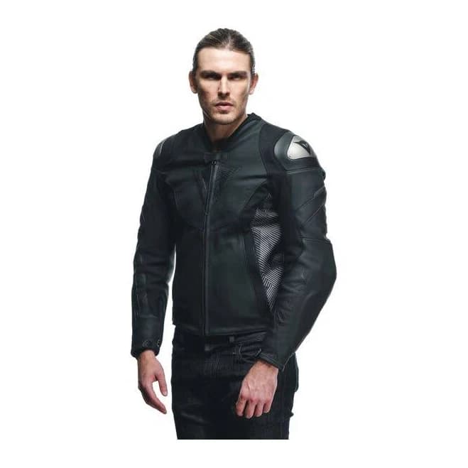 Dainese Men's Avro 5 Leather Motorcycle Jacket