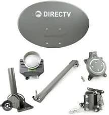 DIRECTV International channels satellite dish. Complete set. No receiver.