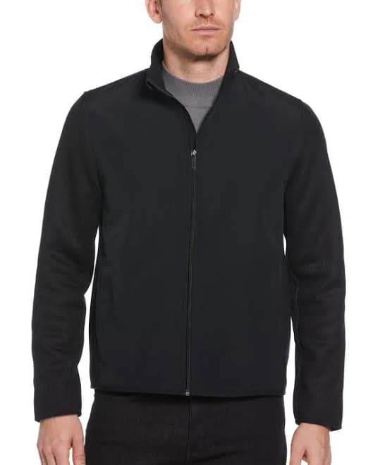 Perry Ellis Men's Full-Zip Fleece Jacket