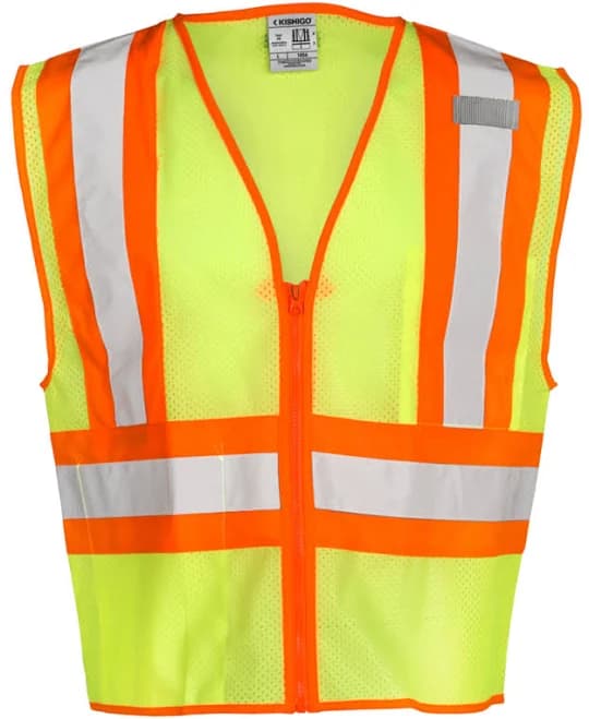 Kishigo Ultra Cool Mesh Contrasting Vest