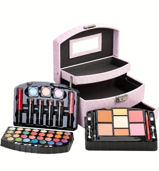 Girls Makeup Kit for Birthday Gift, Makeup for girls, Kids makeup set for girls real makeup, Makeup gift set, All in One Beginner Makeup Kit for