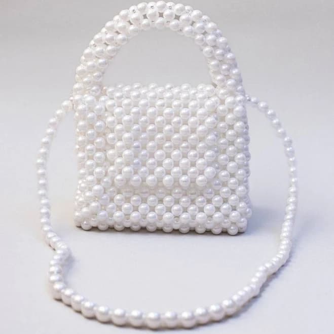 Pearl Beaded Bag