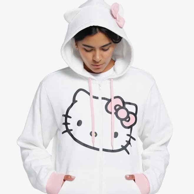 Hello Kitty 3D Ears Hoodie