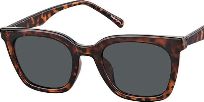 Zenni Round Tortoiseshell Sunglasses