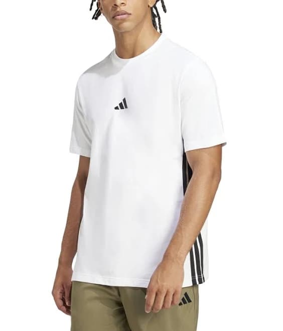 adidas Men's Essentials Single Jersey 3-Stripes T-Shirt