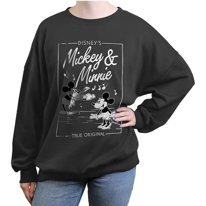 Disney's Mickey Mouse and Minnie True Original Graphic Fleece
