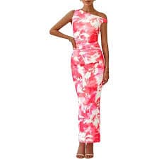 Maxi Bodycon Dresses for Women 2025 Summer Sleeveless Crewneck Floral Mesh Long Dress Sexy Cocktail Wedding Dresses Dark Blue at Amazon Women's Clothing store