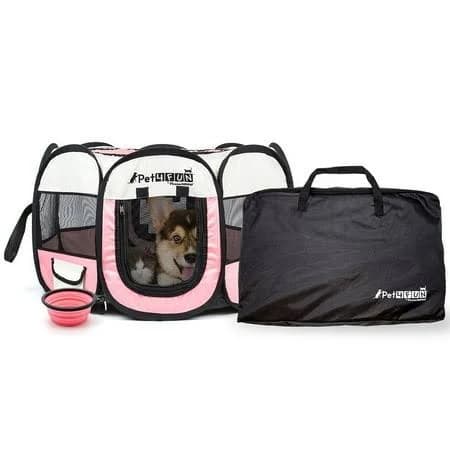 Pet4Fun Foldable Portable Pet Playpen