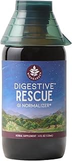Herbs Digestive Rescue GI Normalizer - All-Natural Herbal & Organic Digestive Relief Tincture with Peppermint Leaf, Ginger Root and Fennel Seed, Quickly Soothes Digestive Discomforts, 4oz