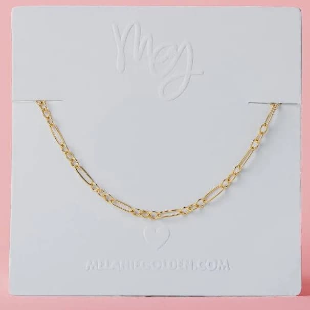 14K Gold Fill Minimalist Chain Choker Necklace