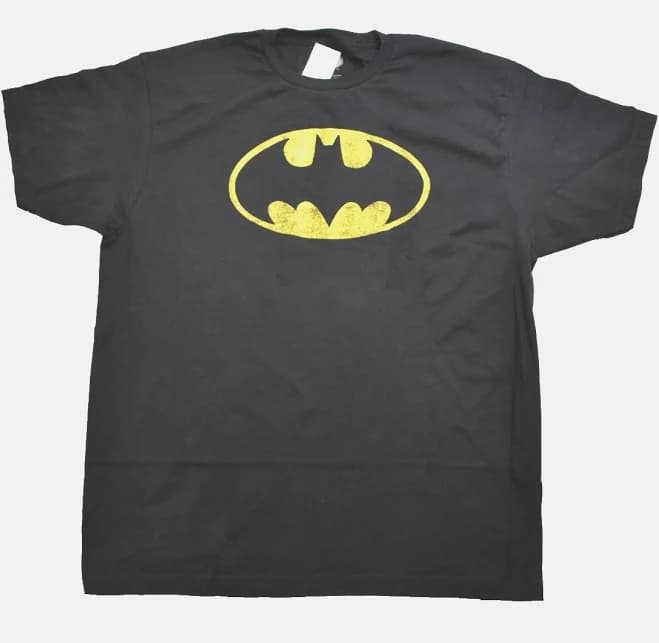 Marvel Batman Distressed Logo Men's