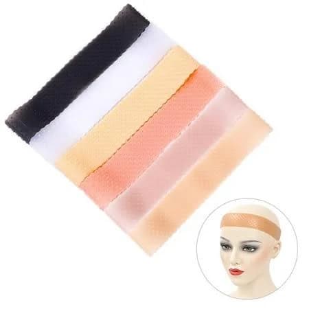 1pcs Silicone Grip Wig Band Adjustable Silicone Wig Headband Fix Non Slip Wig Bands Seamless Wig Band Wig Grip Band, Size: One size