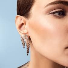 Felce Double Brown Diamonds Earrings | Felce Collection | FerriFirenze
