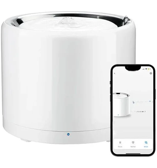 Petkit - Eversweet Wireless Sus304 Dog And Cat Fountain/Drinker