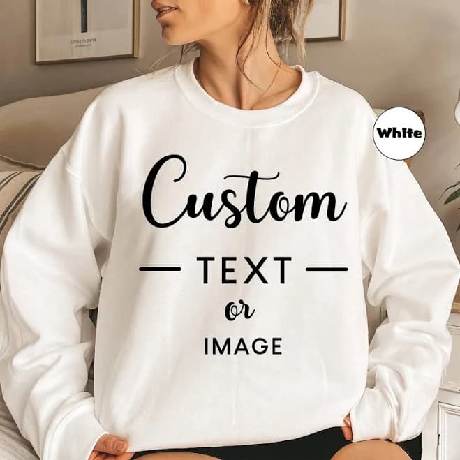 Custom Text Hoodie