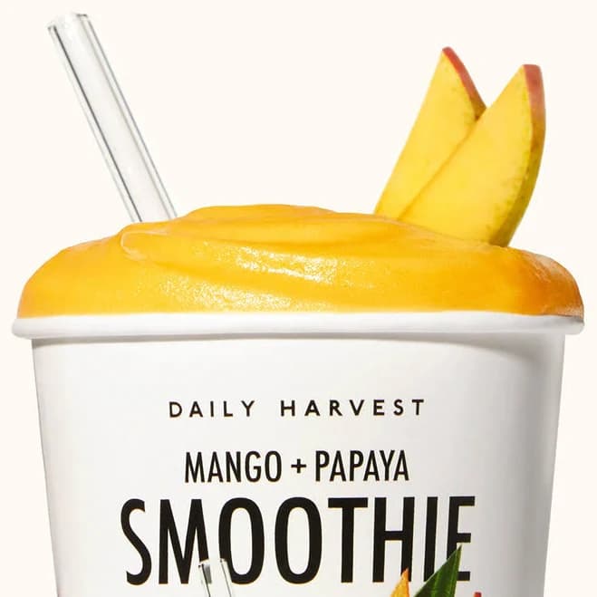 Daily Harvest Mango + Papaya Smoothie