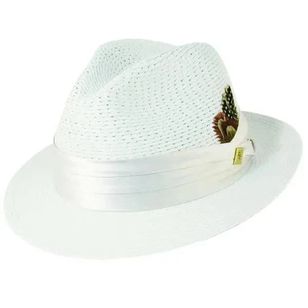 Men's Paper Milan Pinch Front Fedora