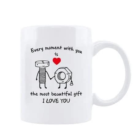Funnil I Love You Coffee Mug