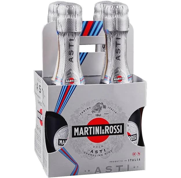 Martini & Rossi Asti Spumante 4 Pack 187ML