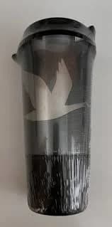 Wawa 20oz NEW SEALED Double Wall Insulated Travel Tumbler Mug Grey Plastic