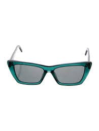 Saint Laurent Square Tinted Sunglasses - Blue Sunglasses, Accessories - SNT387885 | The RealReal