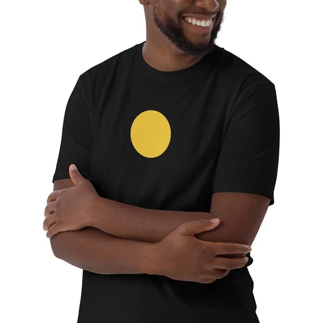 Modern Geometric Circle Graphic T-Shirt