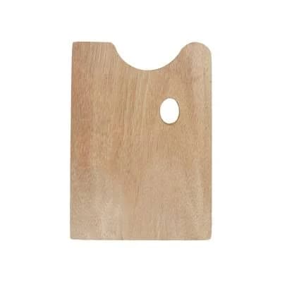 Artist's Loft Rectangle Wooden Palette