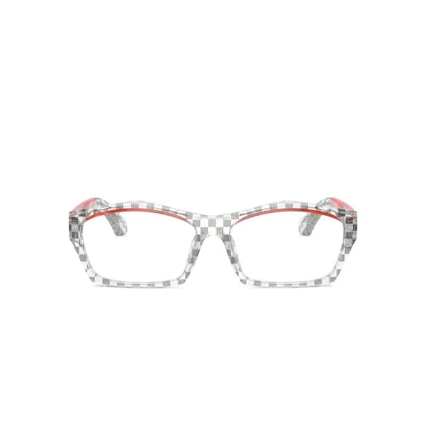 Alain Mikli Check-pattern Rectangle Eyeglasses