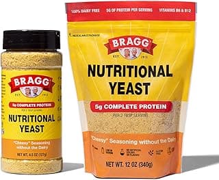 Nutritional Yeast Seasoning + Bragg Nutritional Yeast Seasoning