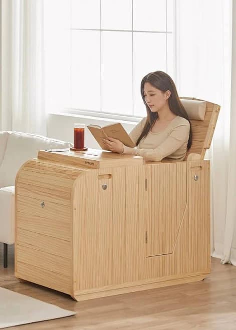 Everjoy Infrared Wood Dry Heat Sauna and Spa