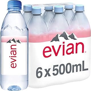 Natural Spring Water, .500 ML (16.9 fl oz) bottles, 6 pack
